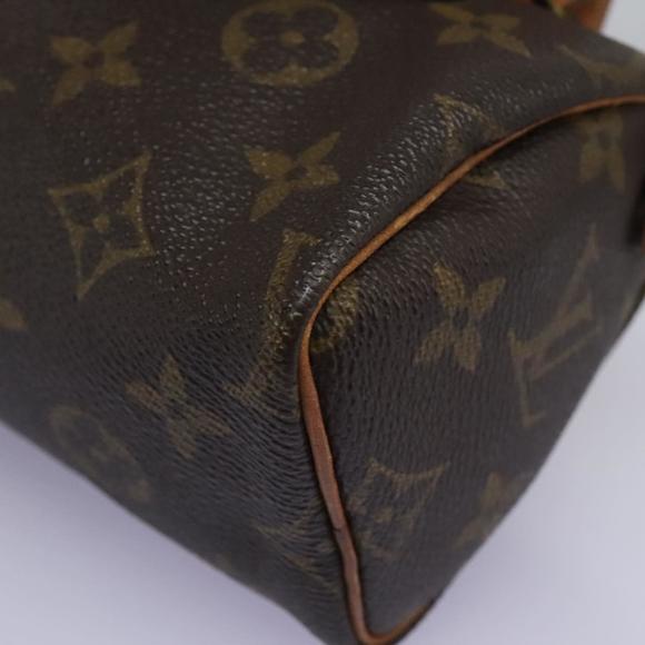 LOUIS VUITTON Monogram Mini Speedy Hand Bag M41534 LV Auth 115432 - Picture 14 of 16